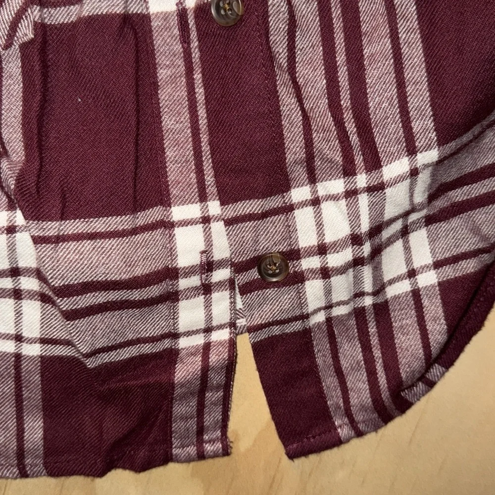 UO BDG Flannel Shirt with Thermal Sleeves - Picture 6 of 7